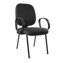 Ver imagem 7 de Cadeira Escritório Auditório Hotel Fixa Estofada com Braço Corsa