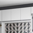 Ver imagem 6 de Cozinha Compacta Andréia 03 Peças com Balcão Gabinete 120cm Branco - Abmaza