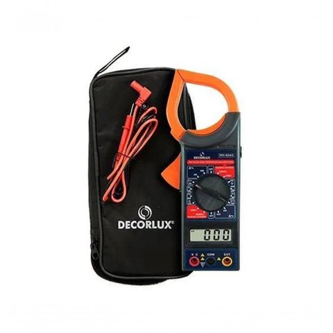 Multímetro Digital Decorlux, Alicate Amperímetro, 1000a, 750v