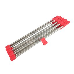 Escorredor Esteira Inox Louça Cozinha Pia Flexivel Extensivel Multiuso Silicone Dobravel Compacto Br - 5
