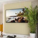 Ver mais imagens de Painel para TV até 65 Polegadas Ripado com LED 174cm x 180cm 100% MDF Supremo
