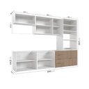Ver imagem 6 de Cozinha Modulada 5 Peças 2 Aéreos 2 Balcões 1 Torre Quente Ipanema CabeCasa MadeiraOriginals