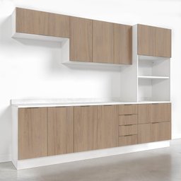 Cozinha Modulada com Tampo 2 Aéreos 2 Balcões 1 Torre Quente Ipanema CabeCasa MadeiraMadeira - 17