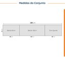 Ver imagem 2 de Cozinha Planejada com Tampo 2 Aéreos 2 Balcões 1 Torre Quente Ipanema CabeCasa MadeiraOriginals Marro