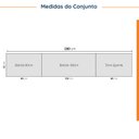 Ver imagem 3 de Cozinha Modulada com Tampo 2 Aéreos 2 Balcões 1 Torre Quente Ipanema CabeCasa MadeiraOriginals Marro