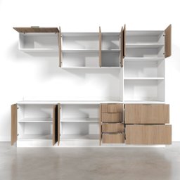 Cozinha Modulada com Tampo 2 Aéreos 2 Balcões 1 Torre Quente Ipanema CabeCasa MadeiraMadeira - 19