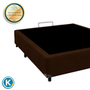 Ver imagem 3 de Cama Box Viuvo Marrom Nature 128x188