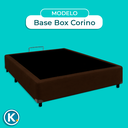 Ver imagem 5 de Cama Box Viuvo Marrom Nature 128x188
