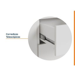 Cozinha Modulada 5 Peças Sem Tampo 2 Aéreos 2 Balcões 1 Torre Quente Ipanema CabeCasa MadeiraMadeira - 10