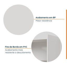 Cozinha Modulada 5 Peças Sem Tampo 2 Aéreos 2 Balcões 1 Torre Quente Ipanema CabeCasa MadeiraMadeira - 7