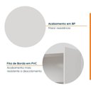 Ver imagem 7 de Cozinha Modulada 5 Peças 2 Aéreos 2 Balcões 1 Torre Quente Ipanema CabeCasa MadeiraOriginals