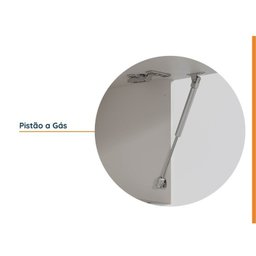 Cozinha Modulada 5 Peças Sem Tampo 2 Aéreos 2 Balcões 1 Torre Quente Ipanema CabeCasa MadeiraMadeira - 9