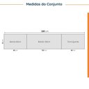 Ver imagem 4 de Cozinha Modulada 5 Peças 2 Aéreos 2 Balcões 1 Torre Quente Ipanema CabeCasa MadeiraOriginals Branco