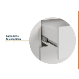 Cozinha Modulada 4 Peças sem Tampo 2 Aéreos e 2 Balcões Ipanema CabeCasa MadeiraMadeira - 9