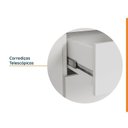 Ver mais imagens de Cozinha Planejada 4 Peças sem Tampo 2 Aéreos e 2 Balcões Ipanema CabeCasa MadeiraOriginals Branco