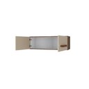 Ver imagem 7 de Armário Aéreo Mara 2 Portas MDP 79cm Savana Off White Moblis