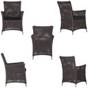Ver imagem 5 de 4 Poltronas e 1 Mesa Igapó em Alumínio Pintura Fendi Corda Náutica Estofado 12