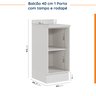 Cozinha Modulada 6 Peças com Tampo 3 Aéreos 6 Portas e 3 Balcões Ipanema CabeCasa MadeiraOriginals - 19