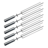 5 Espetos Tridente Inox P/ Churrasqueira - 1
