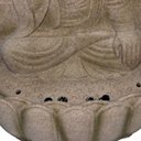 Ver imagem 2 de Fonte Água Decorativa Buda Hindu Paz Jardim Painel Marrom