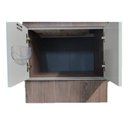 Ver imagem 6 de Lavatório em Porcelanato para Banheiro com Cuba Esculpida Gabinete e Espelheira 