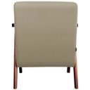 Ver imagem 7 de Kit 2 Poltronas para Sala e Escritório Decorativas Oceania Veludo Bege