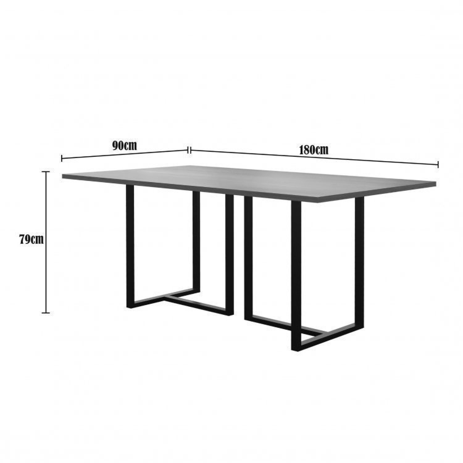 Conjunto Mesa com 4 Cadeiras Eames Pp Espresso Móveis - 4