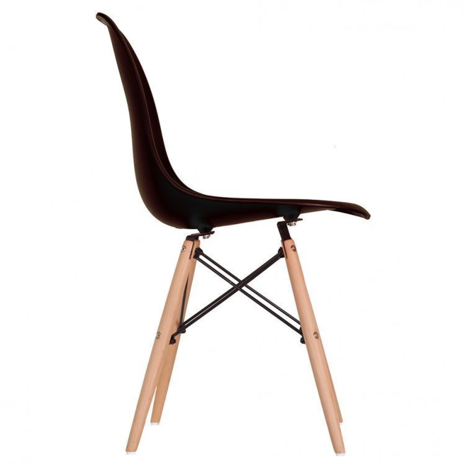 Conjunto Mesa com 4 Cadeiras Eames Pp Espresso Móveis - 7