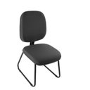 Ver mais imagens de Cadeira Escritório Interlocutor Fixa Estofada Anatômica Base Sky