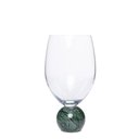 Ver imagem 2 de Jogo 2 Taças para Vinho de Cristal e Mármore Verde 520ml 23113 Mart