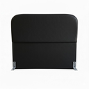 Ver imagem 2 de Cabeceira de Cama Box Casal 140cm Orgânica Preto - Corino