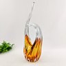 Escultura De Murano Âmbar 40x19x11cm Enfeite Decorativo - 2