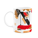 Ver imagem 1 de Caneca do Pai - Inicial do Nome Letra N - Bg-red