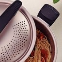 Ver mais imagens de Espagueteira Tramontina Milazzo em Alumínio Revestimento Starflon Max Amêndoa 22cm 28576422