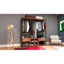 Ver imagem 2 de Guarda Roupa Closet Casal Industrial 174cm 2 Gavetas Barcelona:Demolição