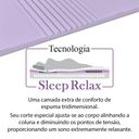 Ver imagem 3 de Colchão Casal BF Molas Ensacadas com Pillow de Tecnologia Tridimensional Ortopédica Relax 138x188x21cm