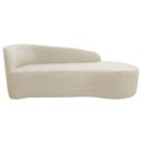 Ver imagem 3 de Kit Sofá Curvo França 140cm Ld. e Poltrona Luiza Max Conforto, Elegância e Design Moderno Bouclé