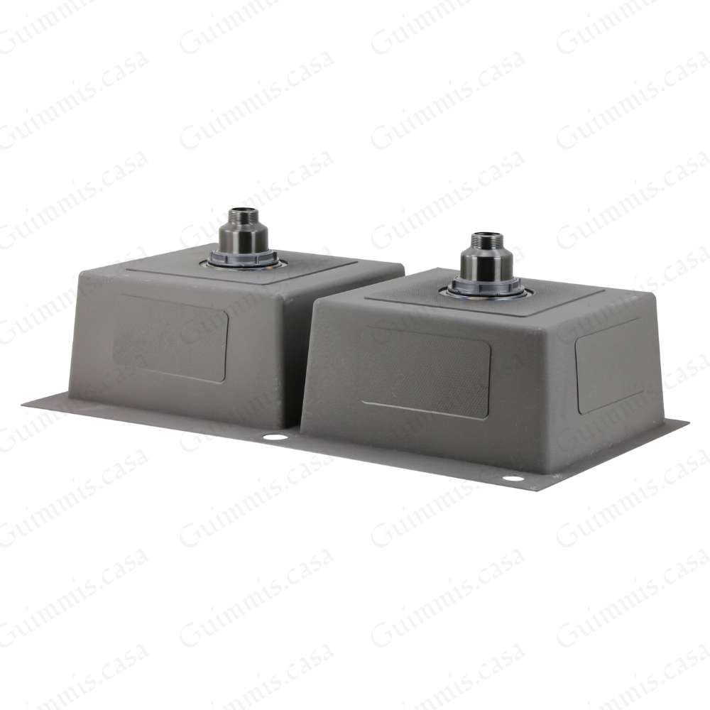 Cuba Gourmet Dupla em Aço Inox 304 Nano Black Guimmis.casa - 6