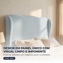 Ver imagem 2 de Cabeceira Cama Box Queen 160 cm Atria Bouclê B05 - D'Rossi