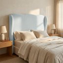 Ver imagem 1 de Cabeceira Cama Box Queen 160 cm Atria Bouclê B05 - D'Rossi