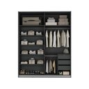 Ver imagem 2 de Guarda Roupa Solteiro 2 Portas 3 Gavetas Veneto