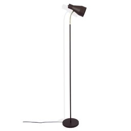 Luminária de Piso Abajur Chão Articulada Amélia Marrom Cortem - 4