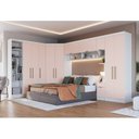 Ver imagem 1 de Guarda Roupa Casal 7 Peças com Nicho Infinity 