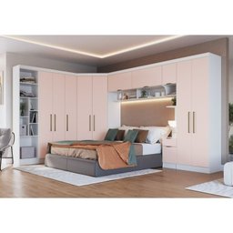 Guarda Roupa Casal 7 Peças com Nicho Infinity  - 1