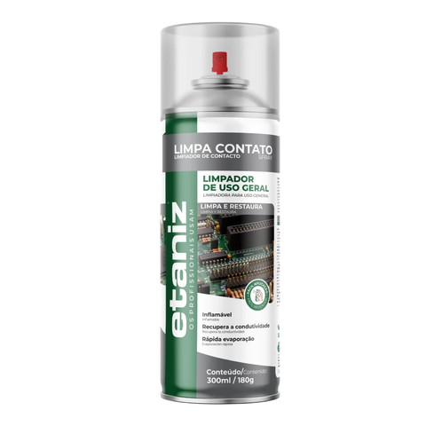 Limpa Contato de Uso Geral Spray 300ml Etaniz