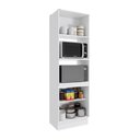 Ver imagem 4 de Kit 2 Fornos Celeste Kappesberg 100% Mdf 4 Portas Branco/azul 70cm