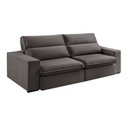 Ver imagem 7 de Sofá 2 Lugares 190cm Retrátil e Reclinável Free Veludo Cinza