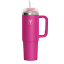 Ver imagem 1 de Tupperware Copo Térmico Big T com Canudo 1,1l Rosa T Copo Térmico Big T com Canudo 1,1l