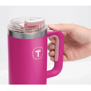Ver imagem 4 de Tupperware Copo Térmico Big T com Canudo 1,1l Rosa T Copo Térmico Big T com Canudo 1,1l