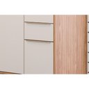 Ver imagem 7 de Kit Cozinha Modulada 7 Peças Esplêndida (4aéreos+2balcões+1torrequente) C7p183 Freijo/off White